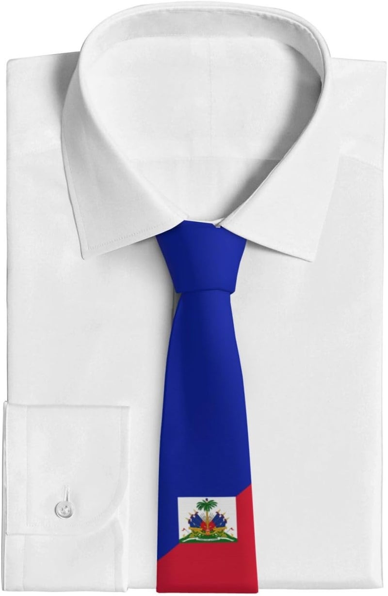 AKMCBSH National Flags Tie Comfortable Soft Novelty Necktie Unisex for Weddings Party Birthday Gift - Image 5